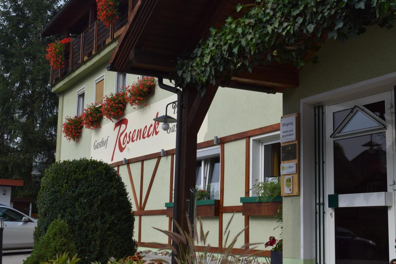 Gasthof Roseneck Wallenfels Exterior foto
